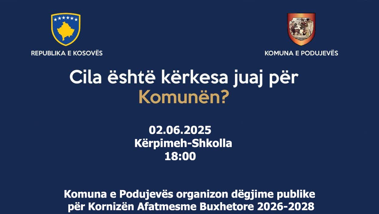 Rikujtim për dëgjimin publik