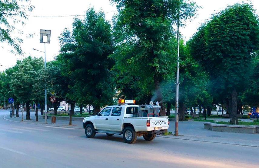 NJOFTIM për dezinsektimin e hapësirave publike
