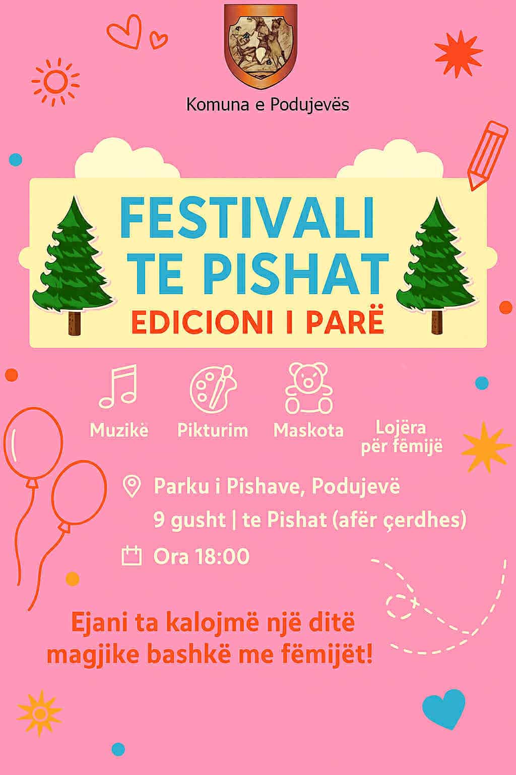 Komuna organizon edicionin e parë të Festivalit për Fëmijë