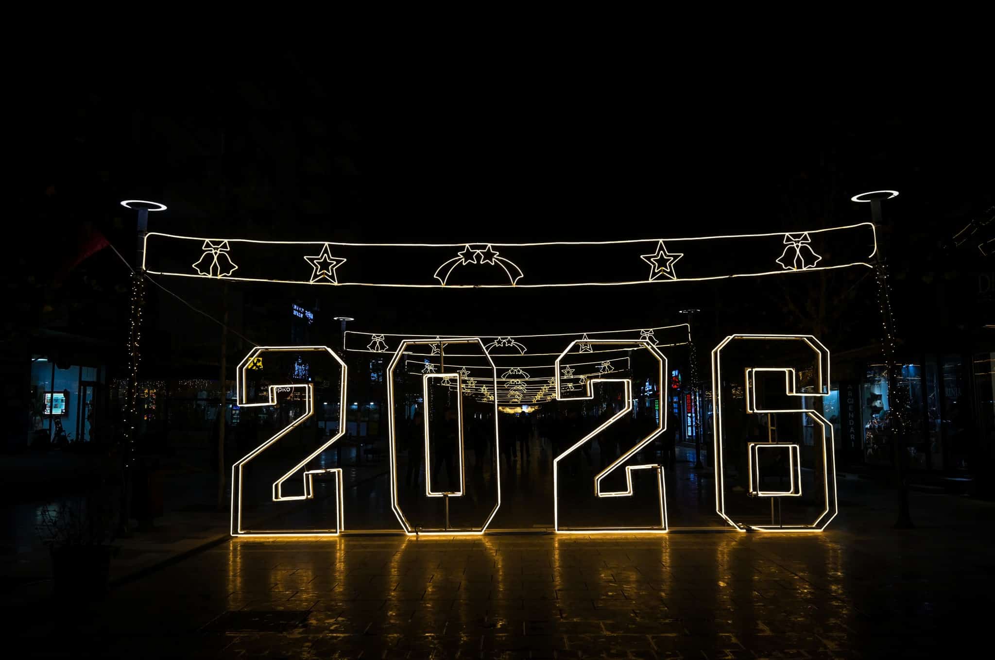 Ndezja solemne e dritave për festat e fundvitit!